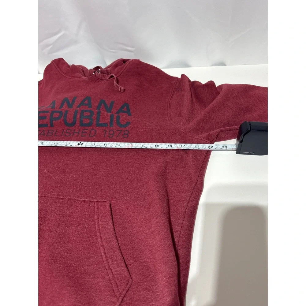 Banana Republic Established 1978‎ Graphic Hoodie Pullover unisex Size L